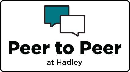 Logo for Peer to Peer program at Hadley
