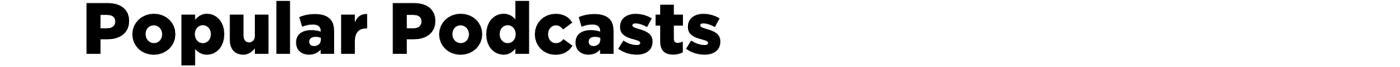 Popcast podcasts